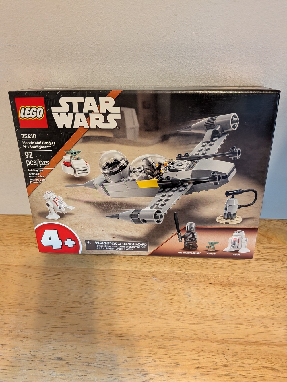 Lego Star Wars Gray and Black N-1 Starfighter Set